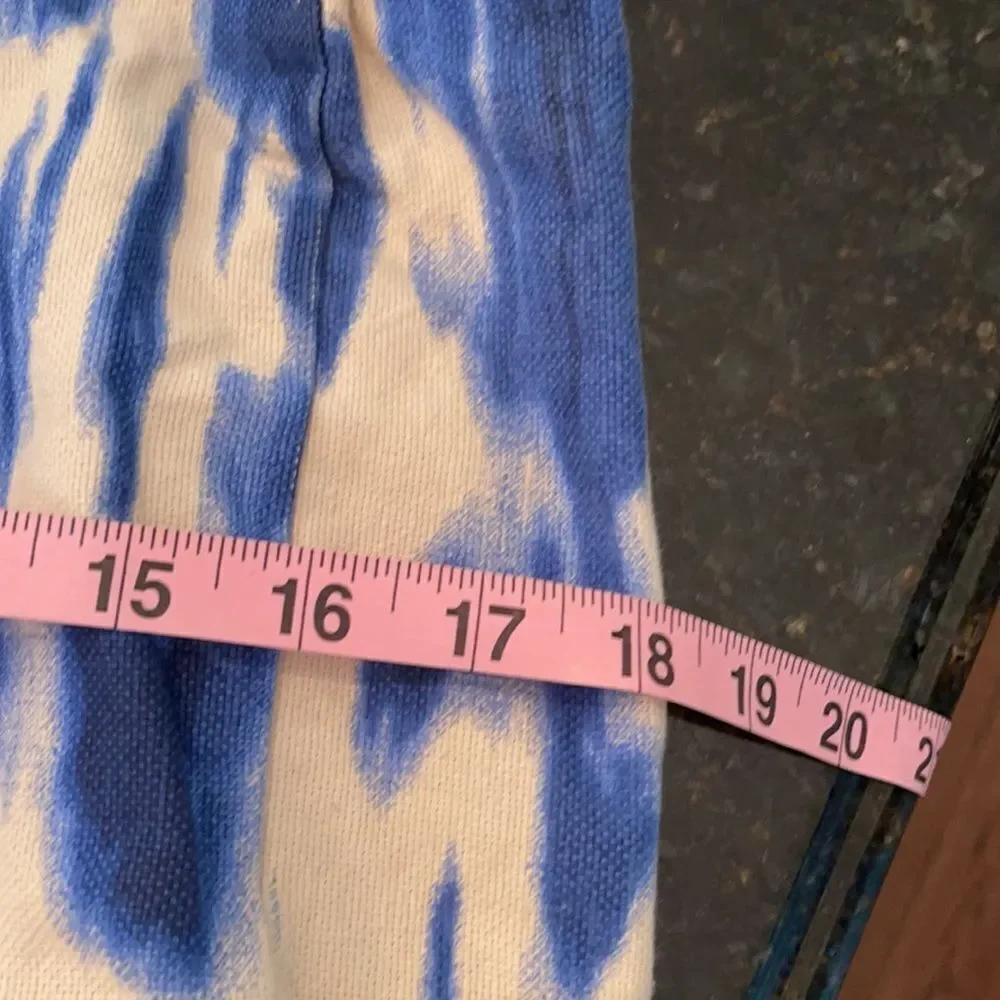 Lu + Elle Laguna Canvas Tassel Market Tote Watercolor LN!